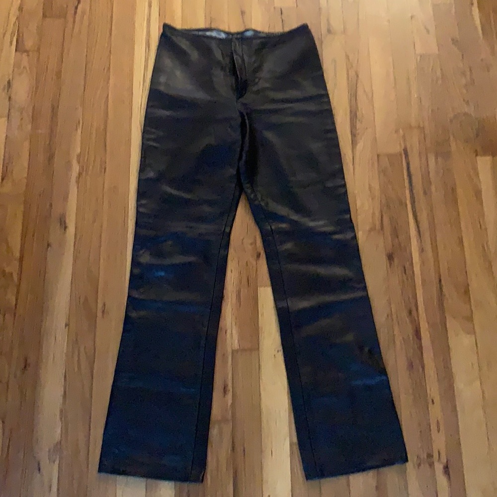 Christian Lauren vintage leather pants